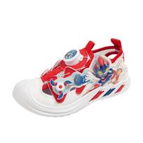 Kids Fashion Sport Sandals Soft Sole Breathable Casual Shoes Beach Walk Size 24, Insole Length 16cm raudona