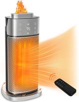 1500W Nešiojamas patalpos šildytuvas naudojimui patalpose su termostatu drėkintuvu, 70° svyravimas 12h laikmatis apsauga nuo perkaitimo apsauga nuo apvirtimo miegamajam namams biurui