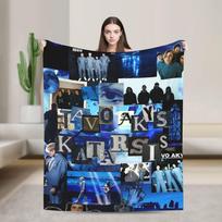 Katarsis Tavo Akys Eurovizija 2025 Šiltos Minkštos Antklodės Lovos Patalynė Dekoriniai Pledai Naujoviškos Sofos Kėdės Flanelinė Lovatiesė Sofa-lova Dangalas 30x40in