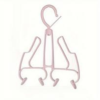 1PC Creative Shoe Drying Rack Thickened Pair of Shoe Hooks Balcony Shoe Rack Hanging Shoe Hook Shoe Rack Drying Rack rožinė