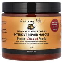 Sunny Isle, Jamaikos juodųjų ricinų aliejus, Intensyvaus atstatymo kaukė, 16 fl oz
