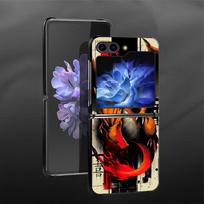 Karštas Anime Pokemon Galinio Telefono Dangtelis Funda Dėklas Samsung Galaxy Z Flip 7 6 5 4 3 Flip3 Flip6 Flip5 Flip4 Flip7 FE Galaxy Z Flip5