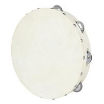 10in Interactive Wood Hand Drum Sheepskin Tambourine Percussion Instrument Toy for Kids Music Education Fun Instrument 1