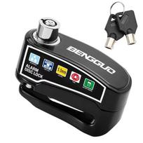 Loud Alarm Bicycle Disc Brake Lock Aluminum Alloy Motorcycle Disc Lock  Motorcycle juoda