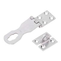 316 Stainless Steel Marine Grade Door Hasp Swivel 75x30mm Safety Hasp with Screws Hasp Latch Lock