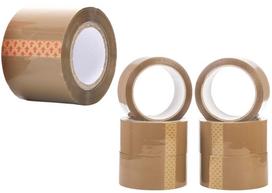 Ruda lipni pakavimo juosta 48 mm x 50 m