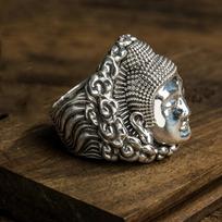 High-gloss Buddha Head Retro Pendant Large and Small Buddha to Keep You Safe 6