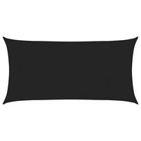Saulės šešėlio audinys Juoda 25 x 6 m HDPE