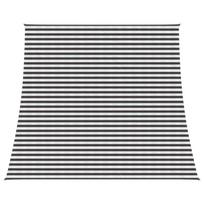 Saulės šešėlio audinys Antracito ir baltos 4 / 5 x 4 m HDPE