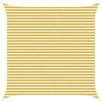 Saulės šešėlio audinys Geltona ir balta 45 x 45 m HDPE