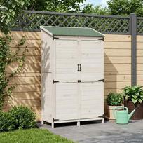 Sodo Sandėlys Balta 1065 x 56 x 176 cm Kietasis pušinis medis
