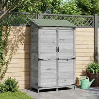 Sodo Sandėlys Pilka 1065 x 56 x 176 cm Kietasis pušinis medis