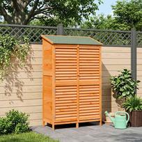 Sodo Sandėlys Ruda 106 x 56 x 1765 cm Kietasis pušinis medis