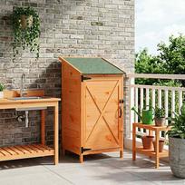 Sodo Sandėlys Ruda 595 x 56 x 1135 cm Kietasis pušinis medis