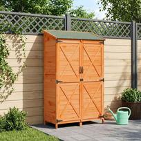 Sodo Sandėlys Ruda 106 x 56 x 1765 cm Kietasis pušinis medis