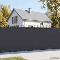 Balkono privatumo ekranas 150 x 500 cm Audinys su PU danga