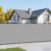 Balkono privatumo ekranas 18 x 25 m Audinys su PU danga
