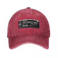 THAT MARAUDA SONG Baseball Cap Trucker Cap Cosplay Unique hats Snapback Cap Unisex Womens