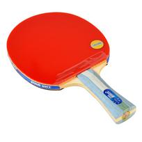 5 Star Dhs Table Tennis Racket Long Rubber Professional Suit Package PingPong Racket Table Tennis Bat raudona