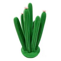 Cactus Jewelry Holder Stand, Creative Desk Organizer for Earrings Necklaces Keys, Exquisite Texture Model Cute Vanity Office Decor , Unique Gift Women žalia