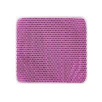 Cat Litter Mat Double-Layer Trapping Litter Mat Water Resistant Less Waste 30  rožinė