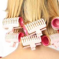 Heat Resisting Hair Curler Rollers Plastic Material Hair DIY Tools  For Long Hair