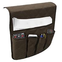 5 Pockets Organizer Recliner Couch Armrest Side Storage Pocket for Magazine kava