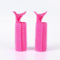 Lazy Curler Hair Rollers Set Hair root fluffy clip Magic DIY Styling Tools Air bangs curling curler rožinė