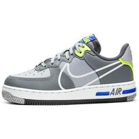 (GS) Nike Air Force 1 React 'Wolf Grey' Kids' CD6960-002 EU 37.5