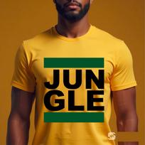 JUNGLE T-SHIRT Junglist DJ Dub Step Reggae Ragga Rave Run DMC DNB Drum and Bass XL