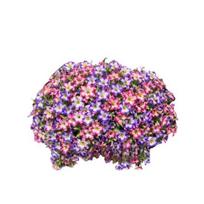 UV Resistant Artificial Petunias Flowers Outdoor Fake Flowers for Patio Porch balta