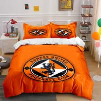Orange Dundee United Bedding Set Bedding Duvet Cover Set Duvet Cover Pillowcases (1 * Duvet Cover 2 * Pillowcases, without duvet insert) 135x200cm