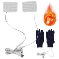 USB Heating Film Electric Heating Pad Foldable Gloves Heater Multi-Function USB Heating Mat One To Two for Clothes Gloves Shoes CHINA
