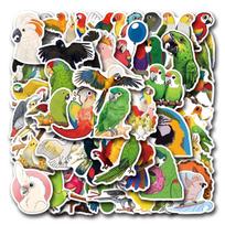 10/27/54 vnt. Papūgų Grafiti Lipdukai „Pasidaryk pats“ Dekorui Raštinės Reikmenims Lagaminui Vandens Buteliukui Telefonui Nešiojamam Kompiuteriui Riedlentei Scrapbookingui