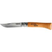 Opinel No.10 anglinio plieno peilis su buko rankena, blisteryje
