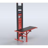 Lauko treniruoklis suoliukas Steel4Fit D10