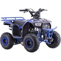 Keturratis benzininis 110CC EXPLORER, mėlynas
