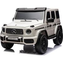 Elektromobilis Mercedes Benz G63 AMG XXL, baltas
