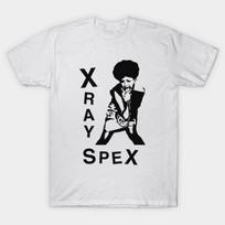 Men Black Print T-shirt X-Ray Spex No-Cut Transfer Paper Print Cotton Tshirt L balta