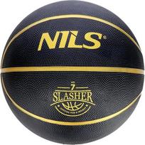 Krepšinio kamuolys NILS NPK270 Slasher, juodas, 7 dydis
