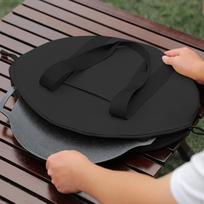 Cast Iron Skillet Bag barbecue Pan Storage Heavy Duty Chef for Camping Cookware or Dutch juoda