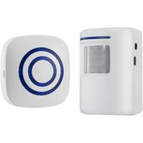 Motion Sensor Door Chime for Business,  Infrared Motion Sensor Chime with 1 Plug-in Receiver and 1 PIR Motion Sensor Detector Alert balta