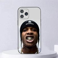 Raperio ASAP Rocky dėklas telefonui IPhone 16 15 14 13 12 11 Pro Max X XR XS 7 8 Plus Mini SE 2020 2022 Mobilusis dėklas iPhone 12 Pro black