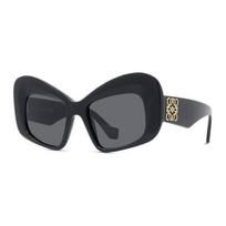 Loewe Cat Eye Sunglasses Black/Smoke Kids Eyewear LW40128I-01A 51,Black