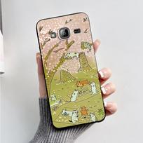 Samsung Galaxy J3 J5 J7 2016 dėklas J320F J510F J710F Mielas meškiukas Animacinis vėžlys Minkštas TPU galinis dangtelis Samsung J5 2016 telefono dėklui Galaxy J5 2016