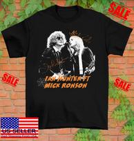 Ian Hunter ft. Mick Ronson Unisex Marškinėliai Dovana Medvilniniai Marškiniai S5XL BS078 Unisex T-Shirt S