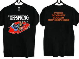 The Offspring Bad Habit Stupid Dumbshit Goddam Motherfcker Unisex T-Shirt L