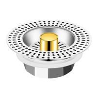 1 Pcs Sink Drain Filter Bounce Core-Odor&Leak Prevention,Dishwashing Drain Filter,Anti-Clog Strainer A1