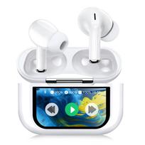 Bluetooth Earphones New Concept Model ANC Touch Wireless Earphones with Touch ANC Noise Bluetooth Automatic Up to 48 Hours per 10 Touch Panel IPX7 balta
