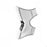 Dynamic Knee Stabilizer Adjustable Straps Spring Loaded Brace Breathable Material Mobility Aid Gray Four Seasons